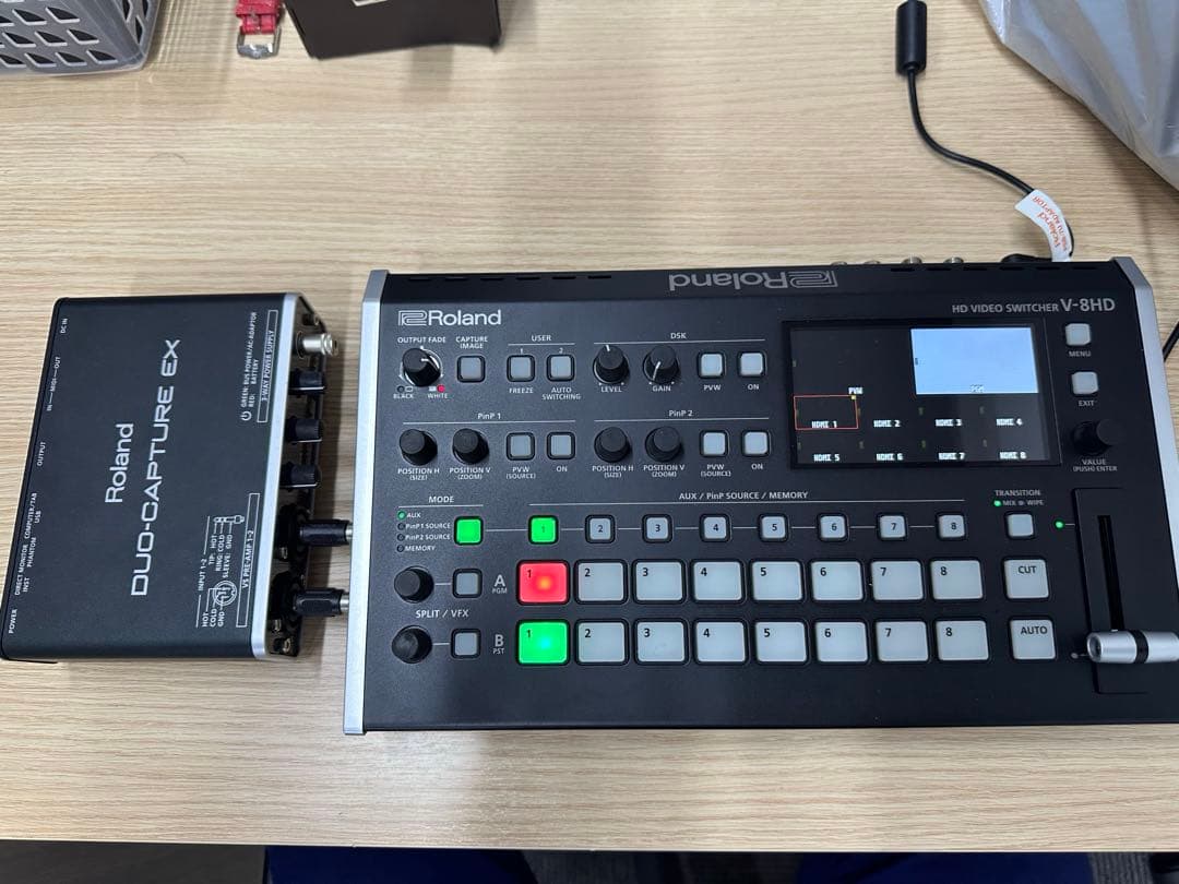 Roland V-8HD　DUO-CAPTURE EXおまけつき