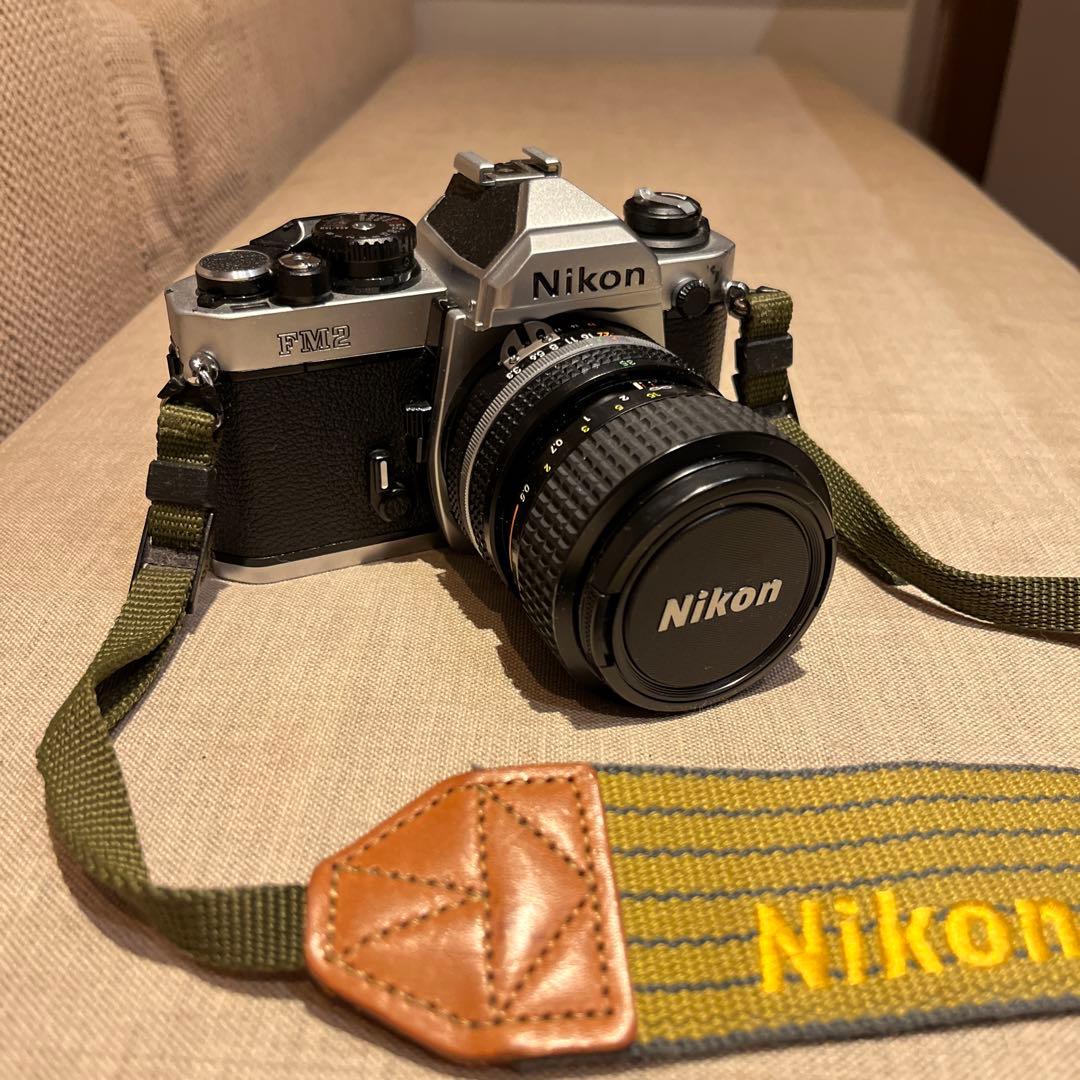 〈美品〉Nikon FM2 一眼レフカメラ Nikkorレンズ付き