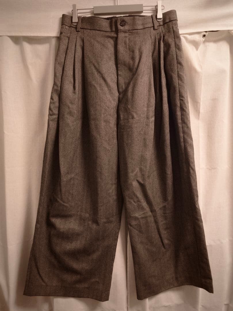HED MAYNER ヘドメイナー 24AW PANTS ワイドパンツ M