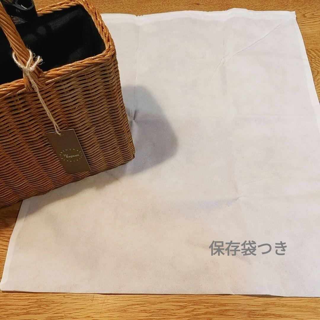 値下げ！新品 The Bagmati バグマティ ラタン スクエア かごバッグ