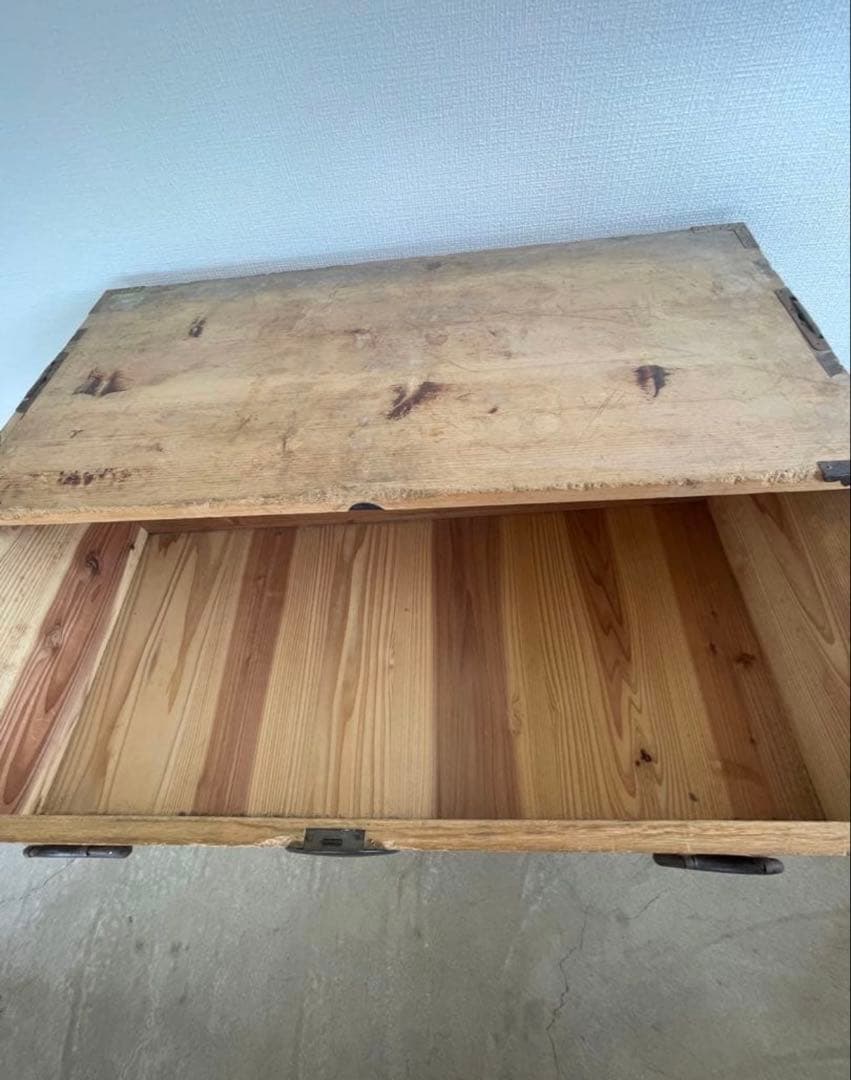 p*o様 時代筆 タンス引出収納 レトロ 金具家 具衣装箪笥和箪笥古家具収納棚