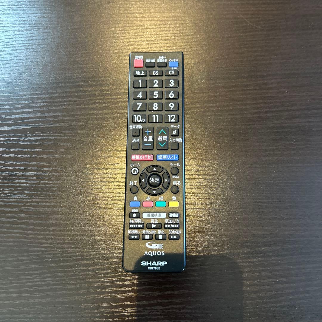 シャープ 32V型 液晶テレビ AQUOS 2T-C32AE1 2019年製