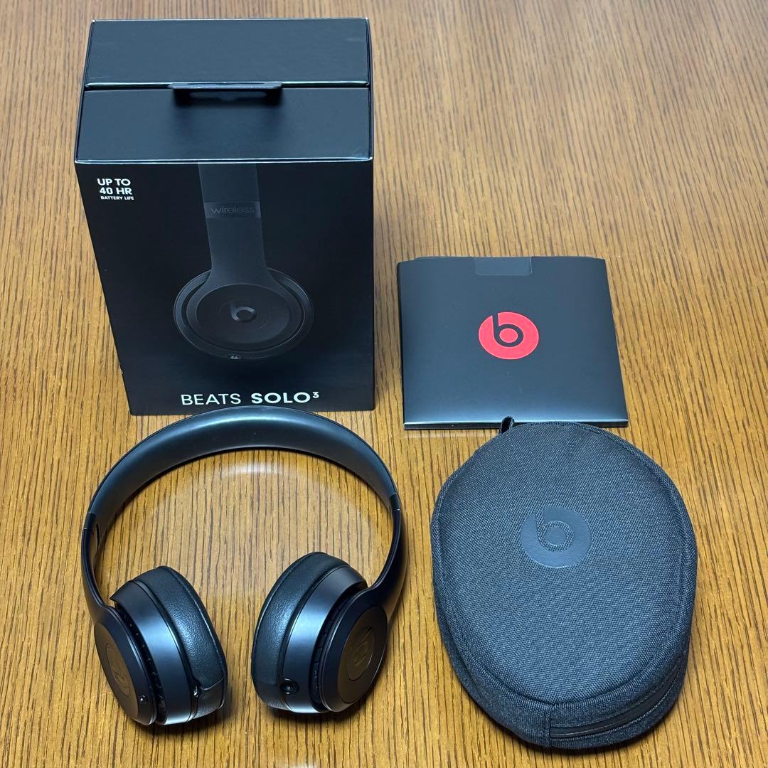BEATS SOLO3 ワイヤレスヘッドホン ブラック