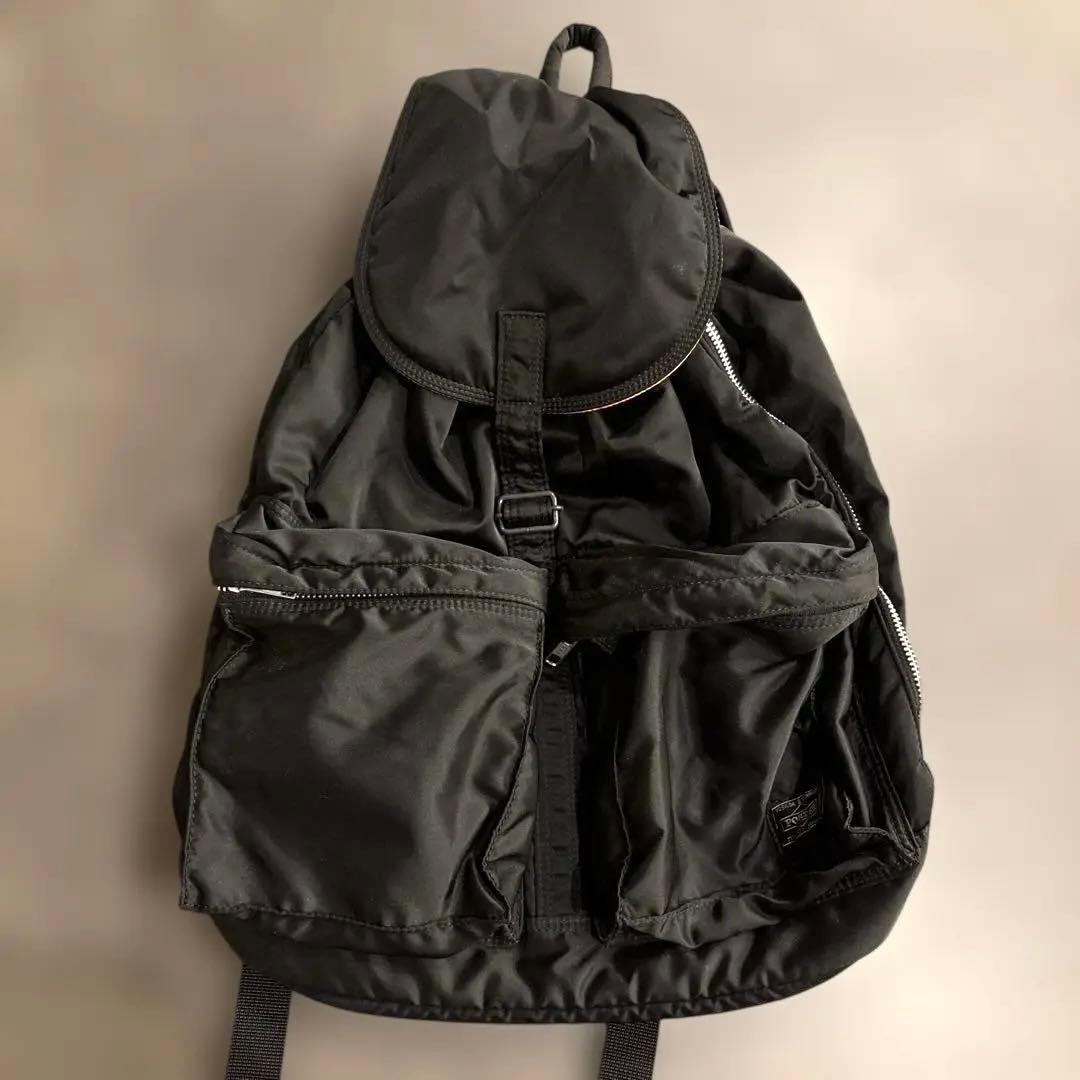 ポーター PORTER タンカー リュック バックパック 黒