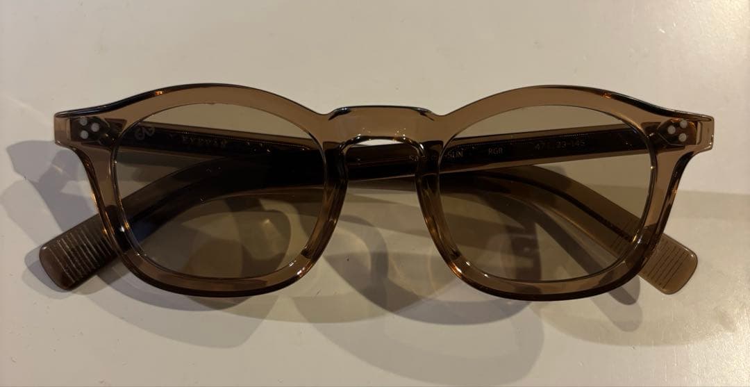 EYEVAN Sadler - SUN RGR クリアフレーム