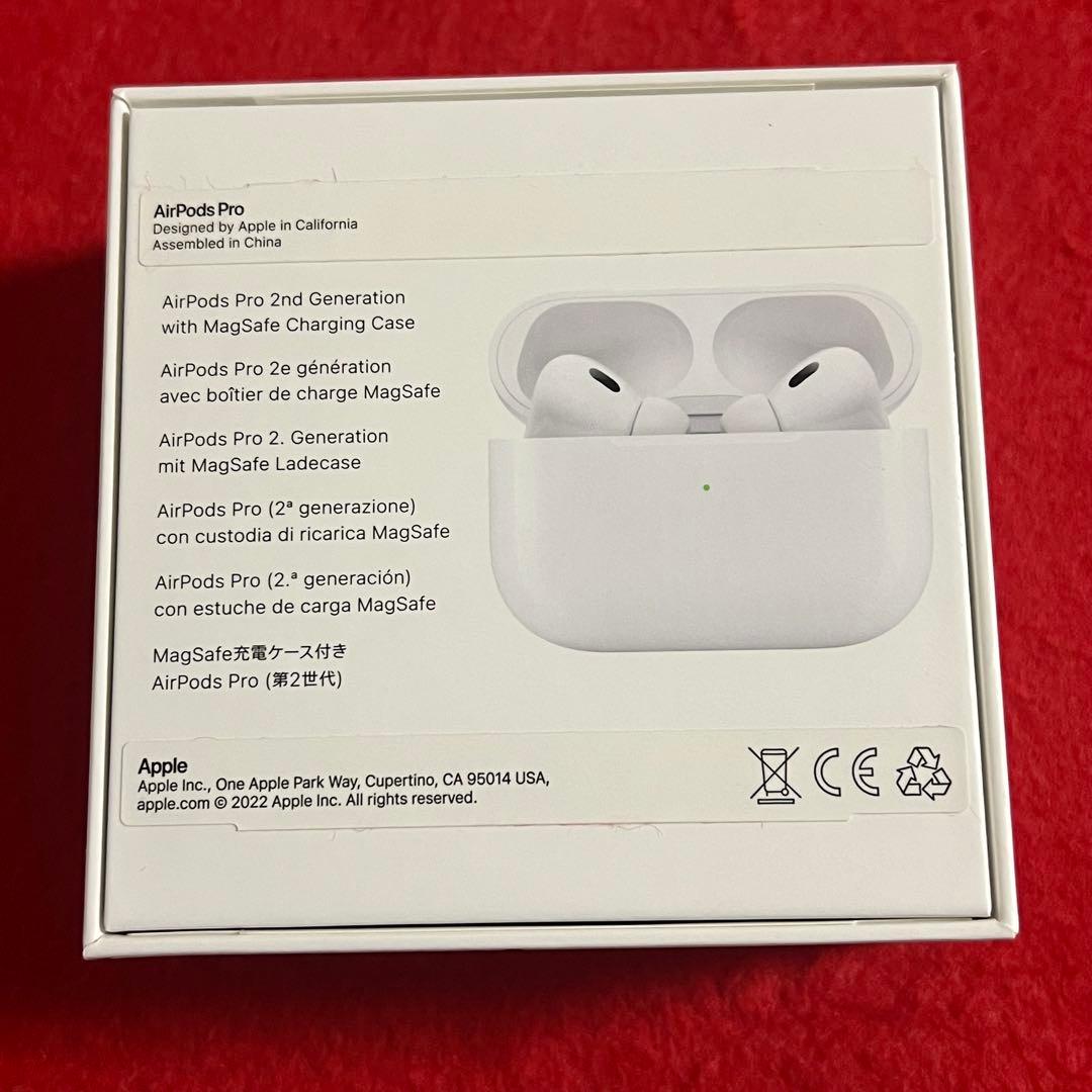 【正規品】AirPods Pro 2 左・右・ケースセット(右のみ交換修理推奨)