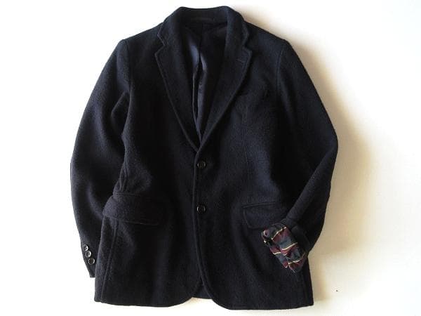 Yuki Yorisue　コムデギャルソンオム ウール縮絨ジャケット XS
