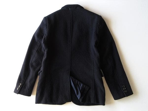 Yuki Yorisue　コムデギャルソンオム ウール縮絨ジャケット XS