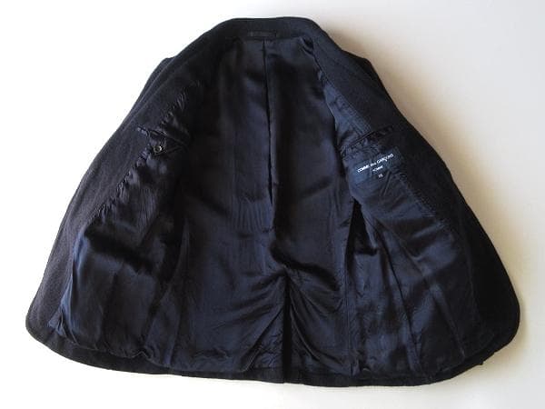 Yuki Yorisue　コムデギャルソンオム ウール縮絨ジャケット XS