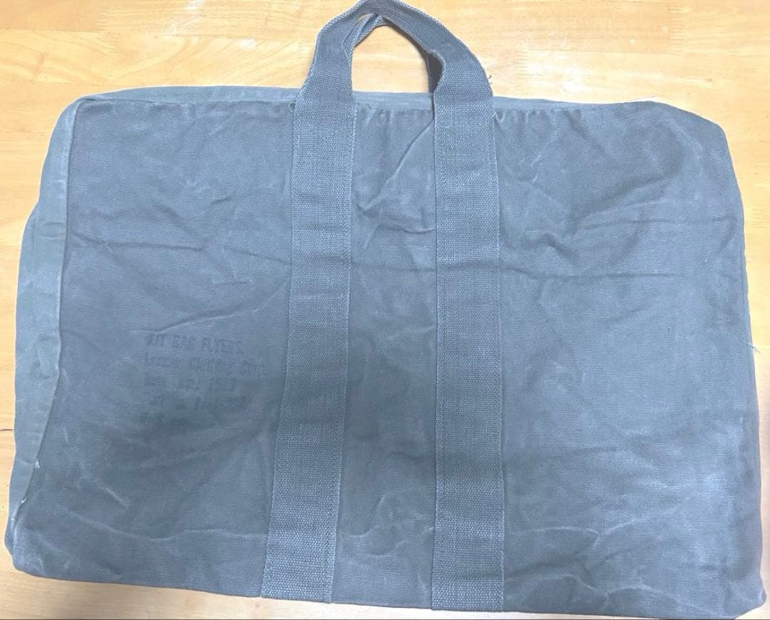 米軍実物 1983年？ビンテージ フライヤーズ バッグ