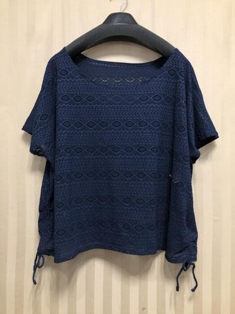 新品☆8L紺系♪カーゴパンツ付タンクトップ水着4点セット♪リゾートにも☆a993