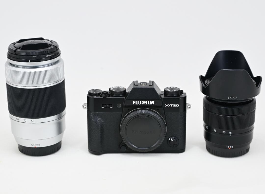 再値下げ フジフィルム FUJIFILM X-T20 レンズ２本　美品