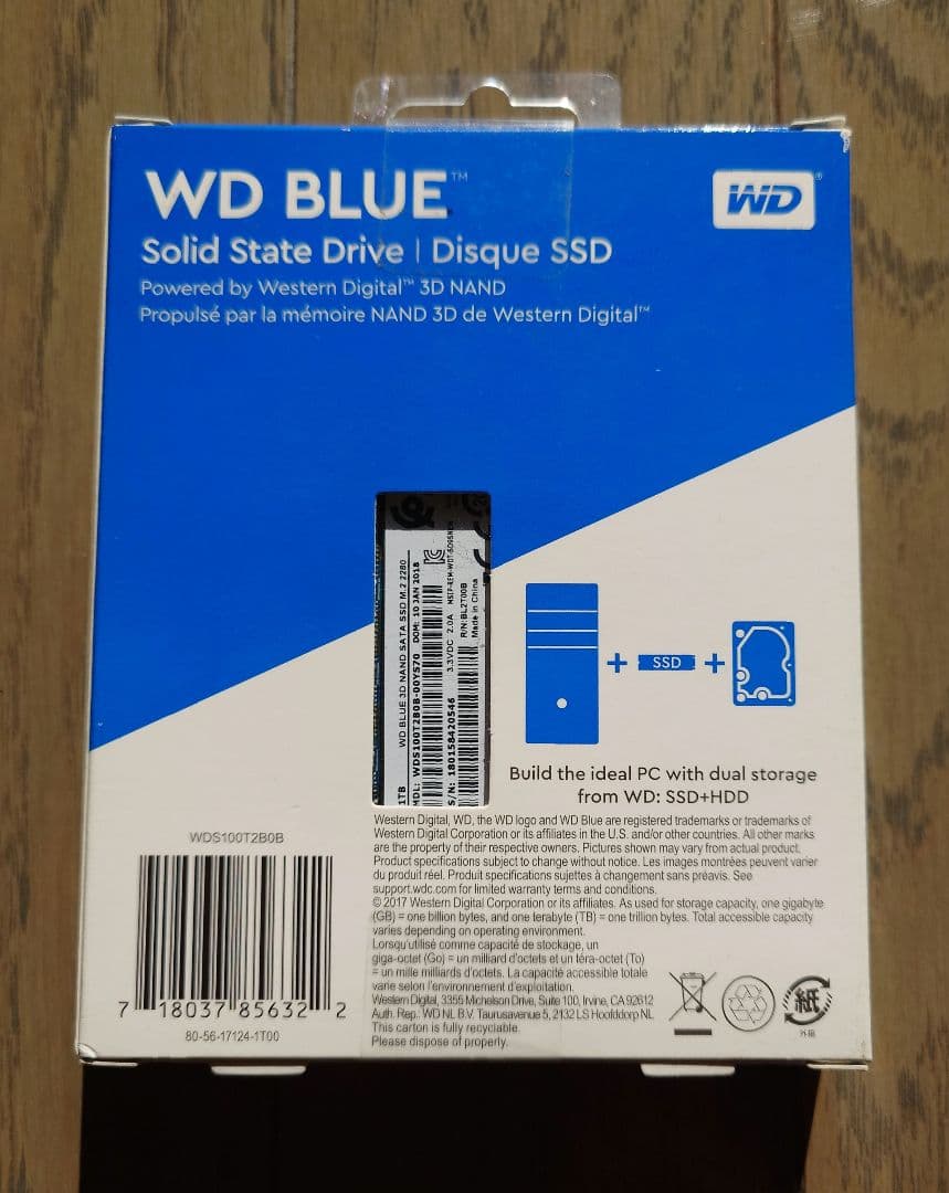【新品・未開封】WD SSD 1TB ①