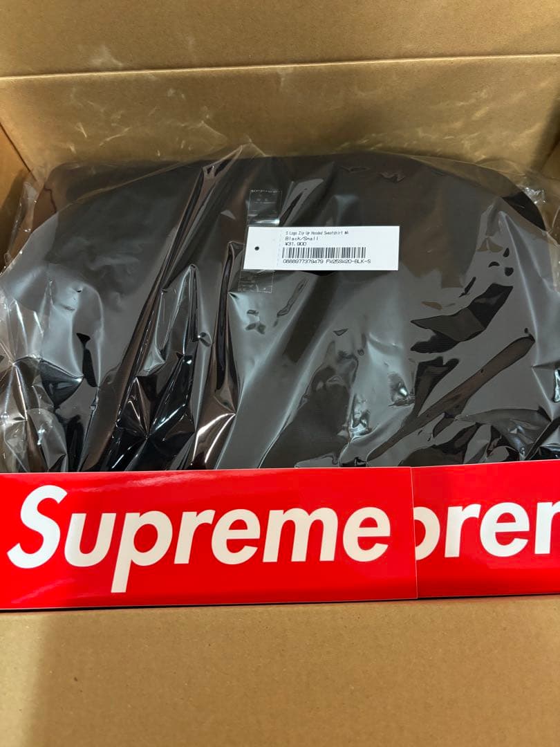 トップス supreme S Logo Zip Up Hooded Sweatshirt