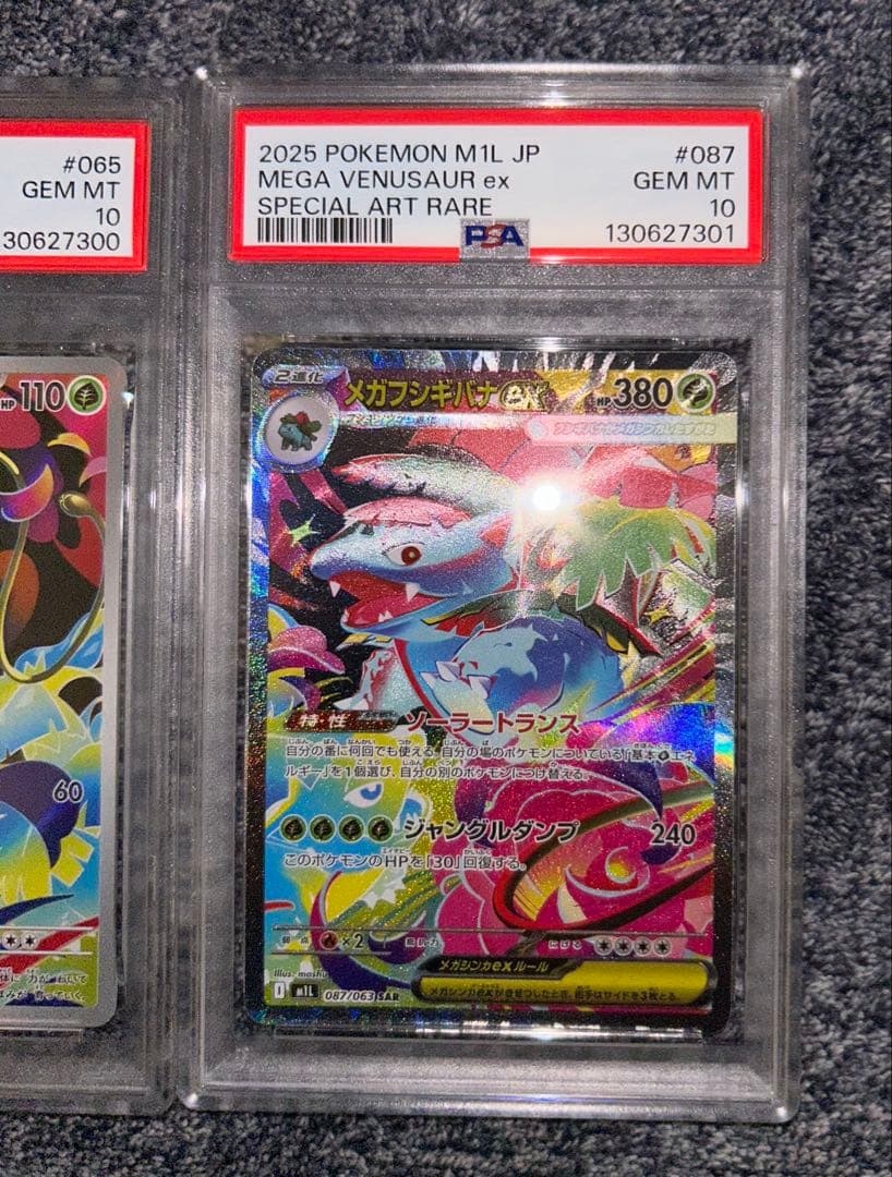 メガブレイブ メガフシギバナSAR フシギソウAR フシギダネAR PSA10