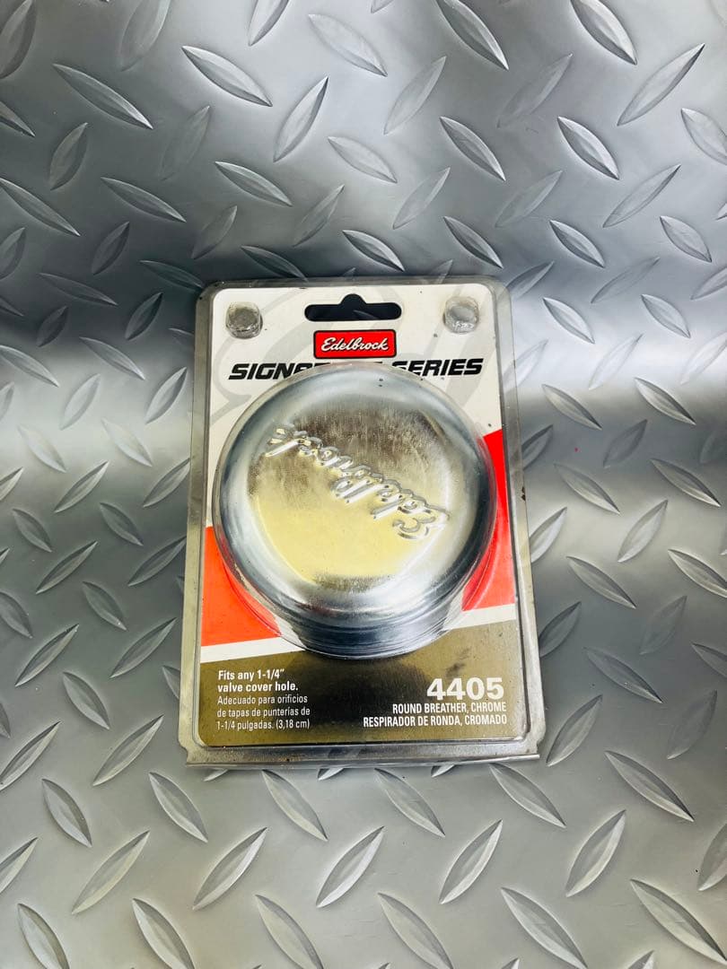 アメ車シボレー エーデルブロックエアークリーナ,バルブカバー,ブリーザーキャップ