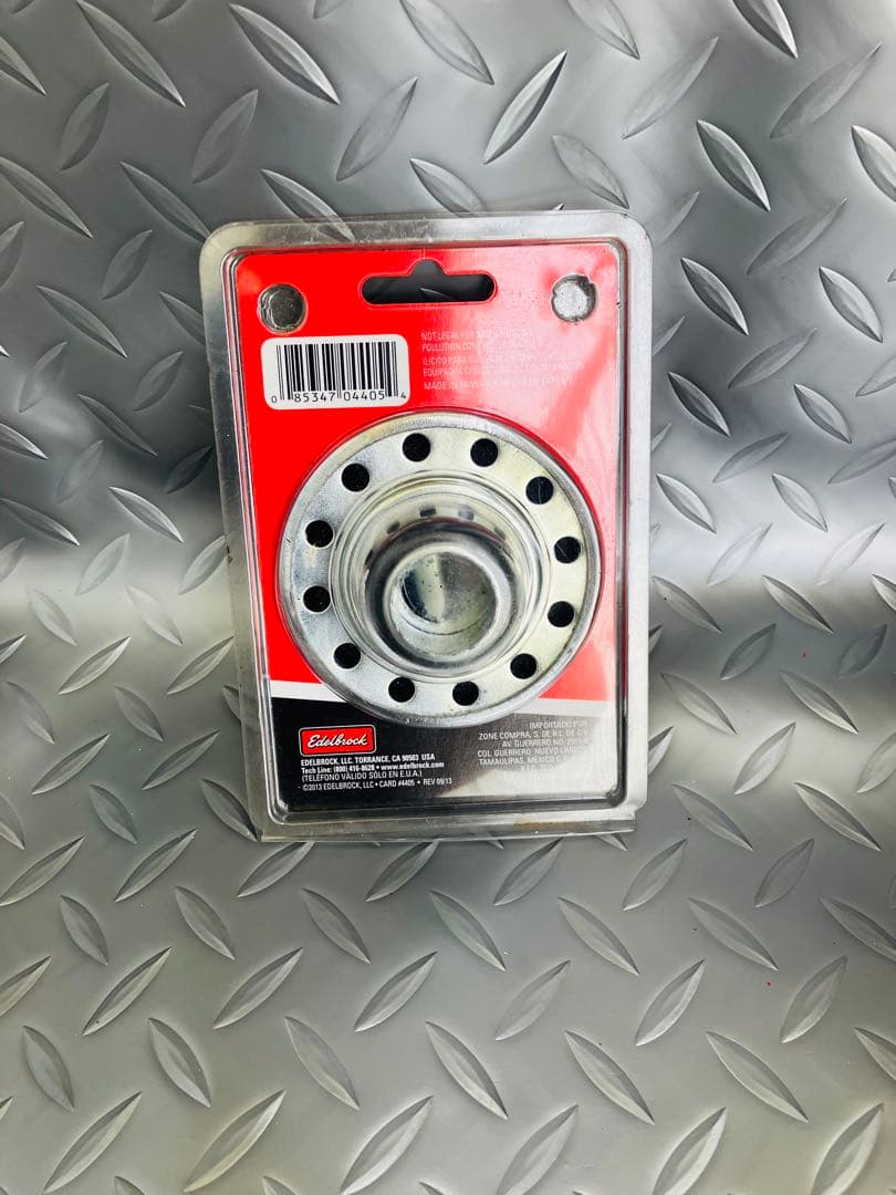 アメ車シボレー エーデルブロックエアークリーナ,バルブカバー,ブリーザーキャップ