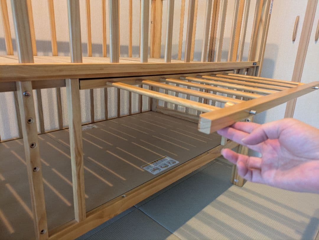 木製ベビーベットハイシート