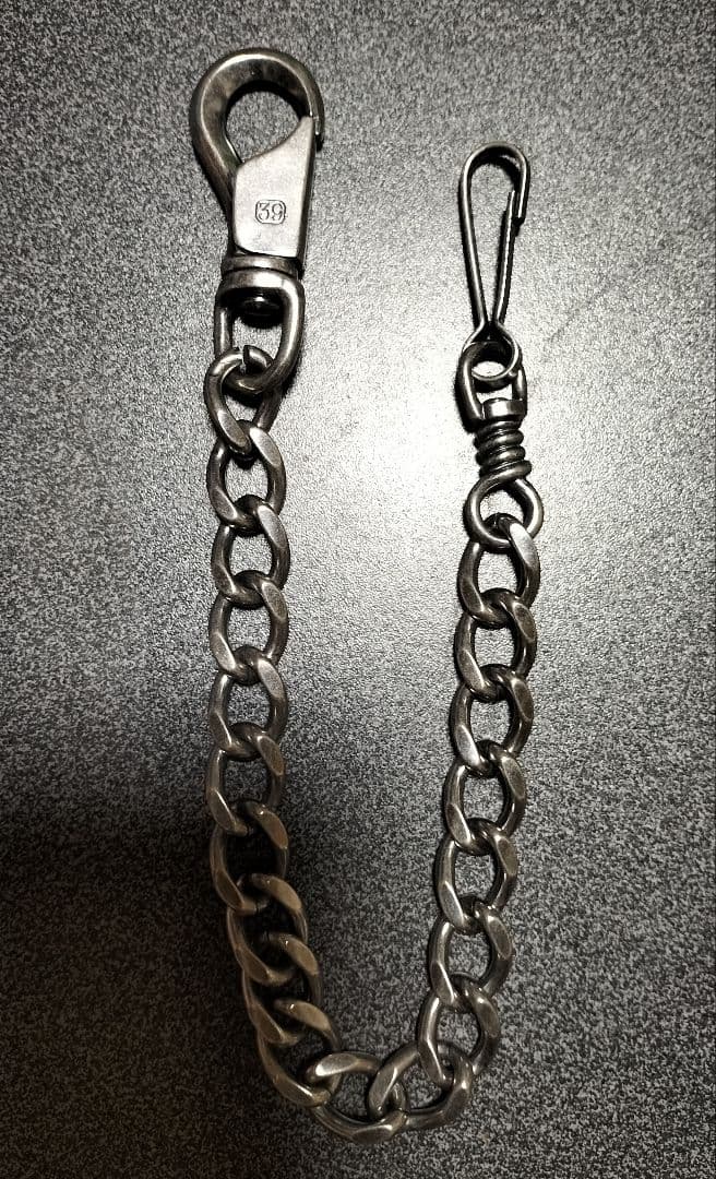 Koichiro商品　 WALLET CHAINS　410㎜　シルバー