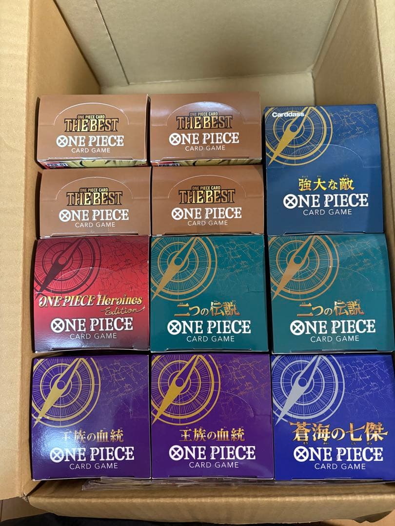 ワンピースカードBoxまとめ売り