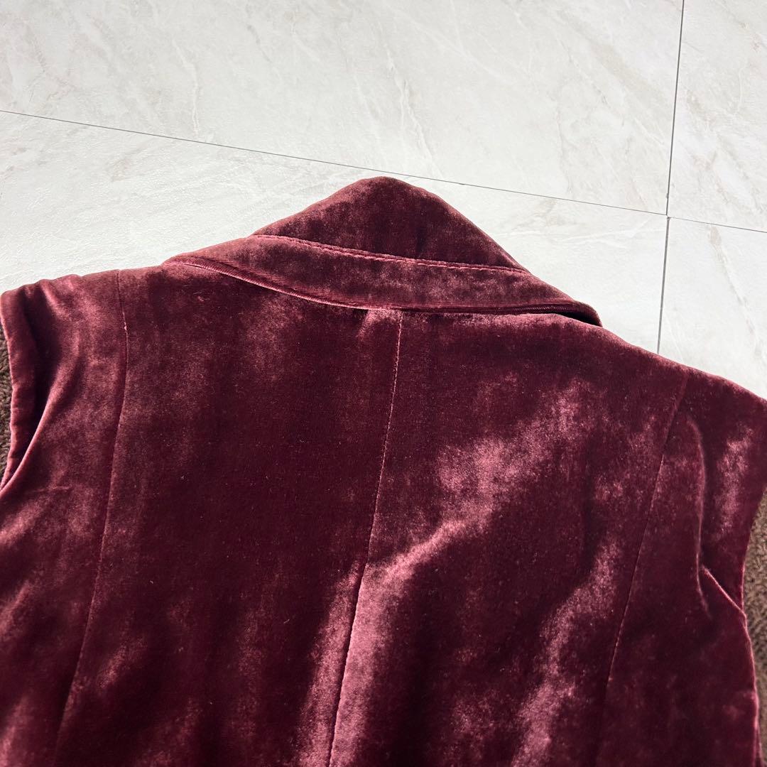 archive ディオール ガリアーノ期 ベロア ニット テーラードジャケット