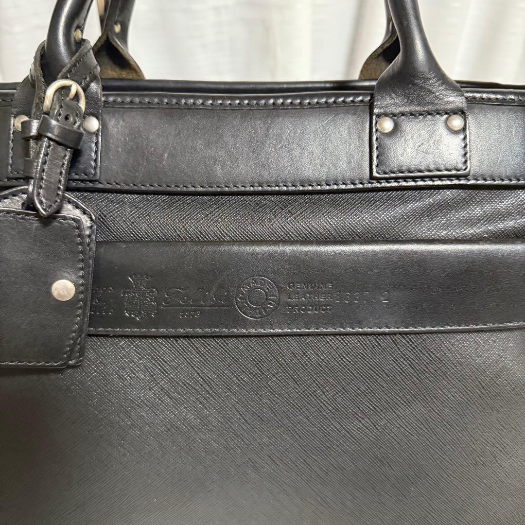 ⭐️極美品フェリージ ビジネスバッグ 3637/ 2 ブリーフケース ブラック