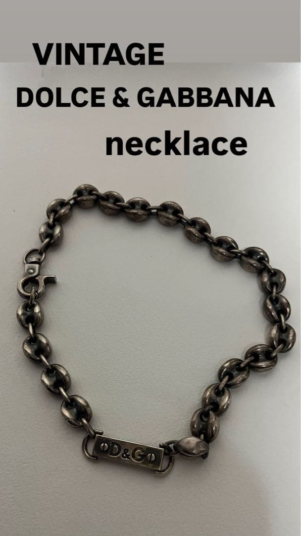 アクセサリー VINTAGE DOLCE & GABBANA D&G necklace