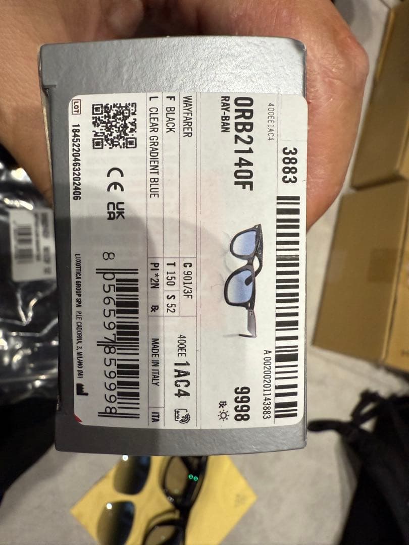 小物 Ray-Ban WAYFARER Black