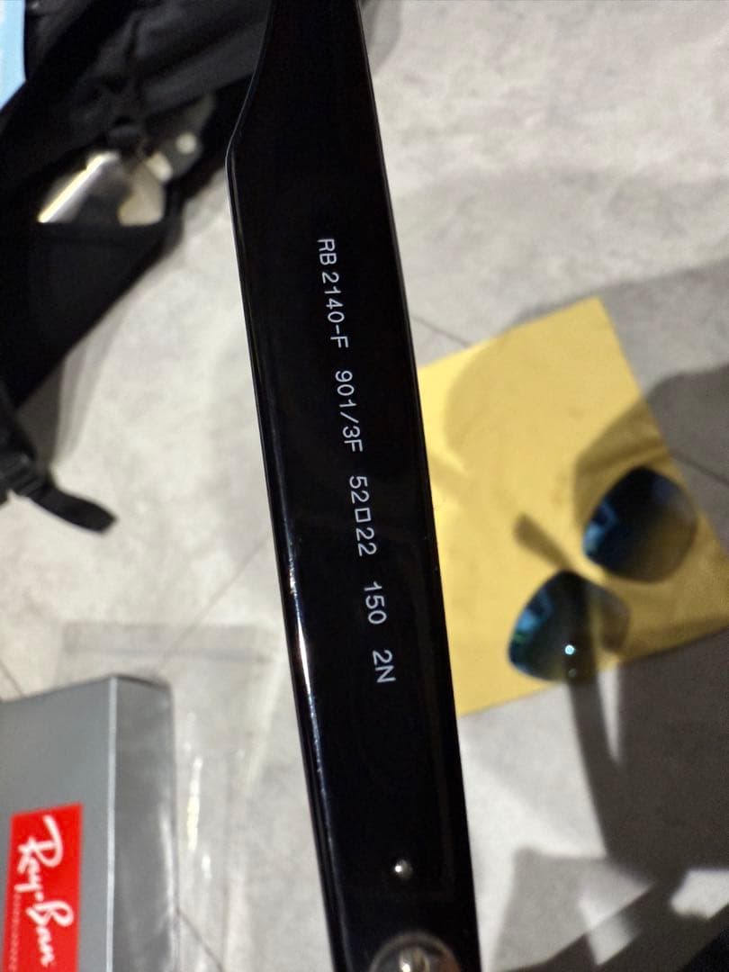 小物 Ray-Ban WAYFARER Black