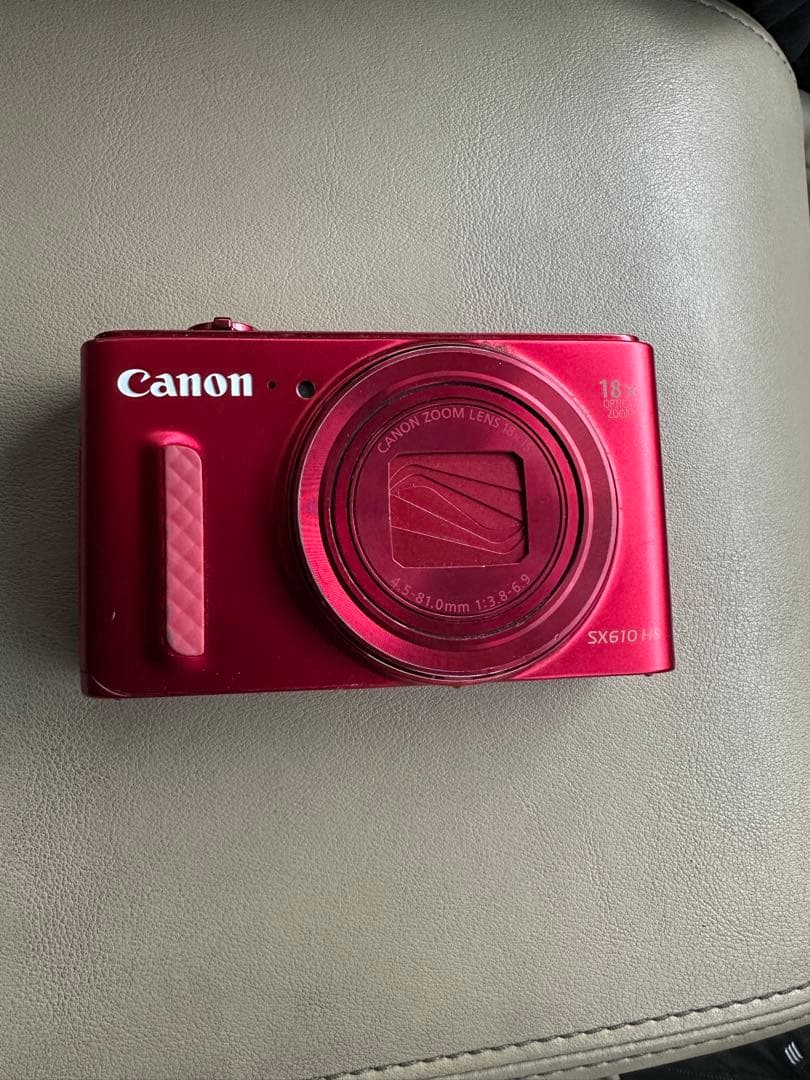Canon PowerShot SX610 HS 赤
