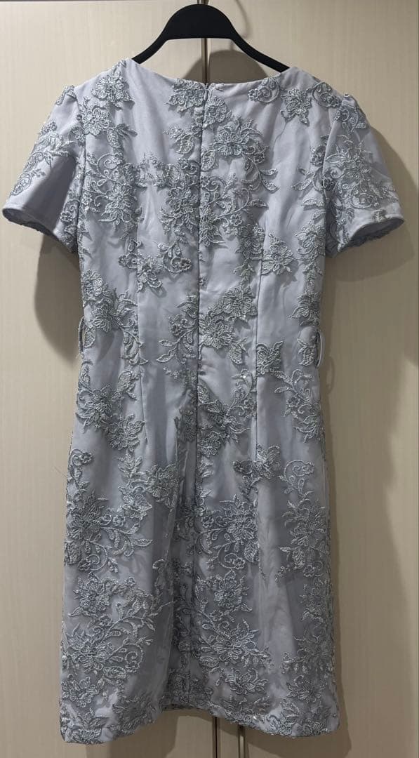 ジュエルズ JEWELS 刺繍ドレス ブルー キャバドレス　Mサイズ