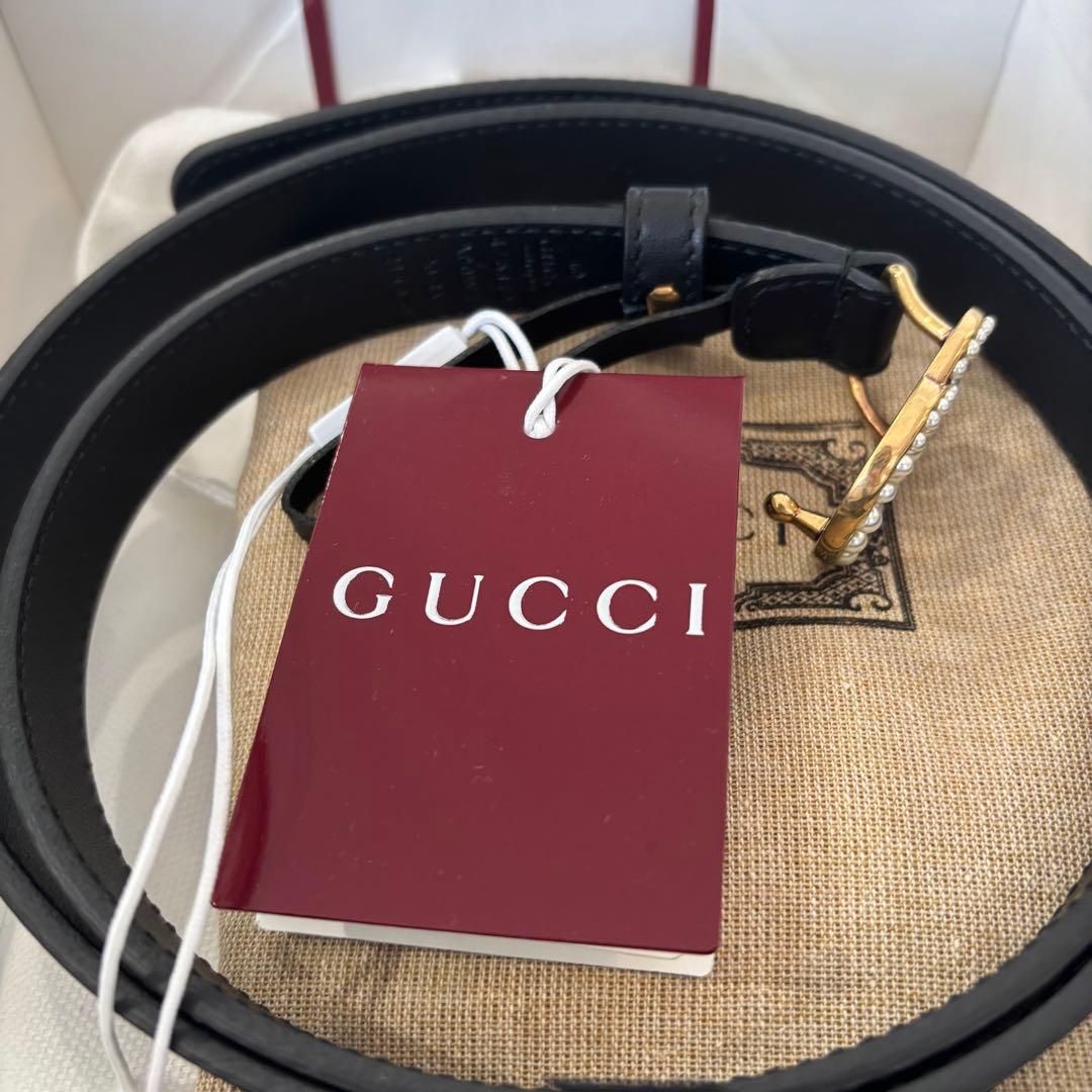 セール！GUCCI パール　細ベルト