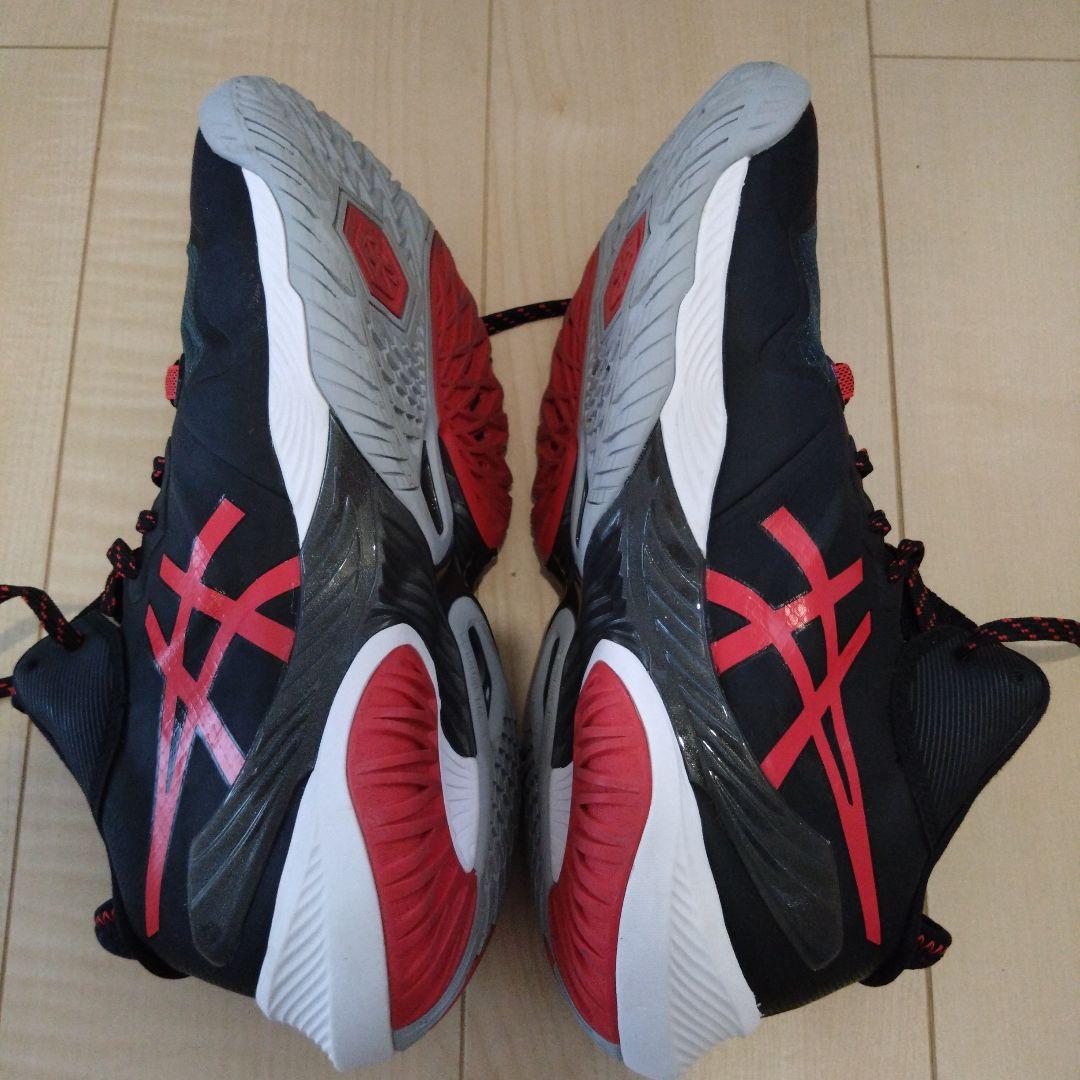 asics バレーボールシューズ RISE ブラック/レッド