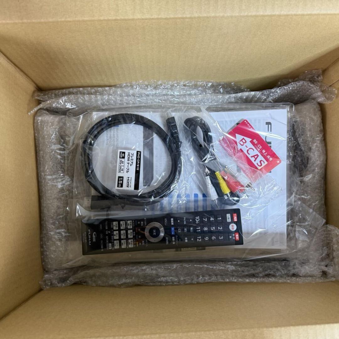 【美品】FUNAI ブルーレイレコーダー FBR-HW1010 3D対応