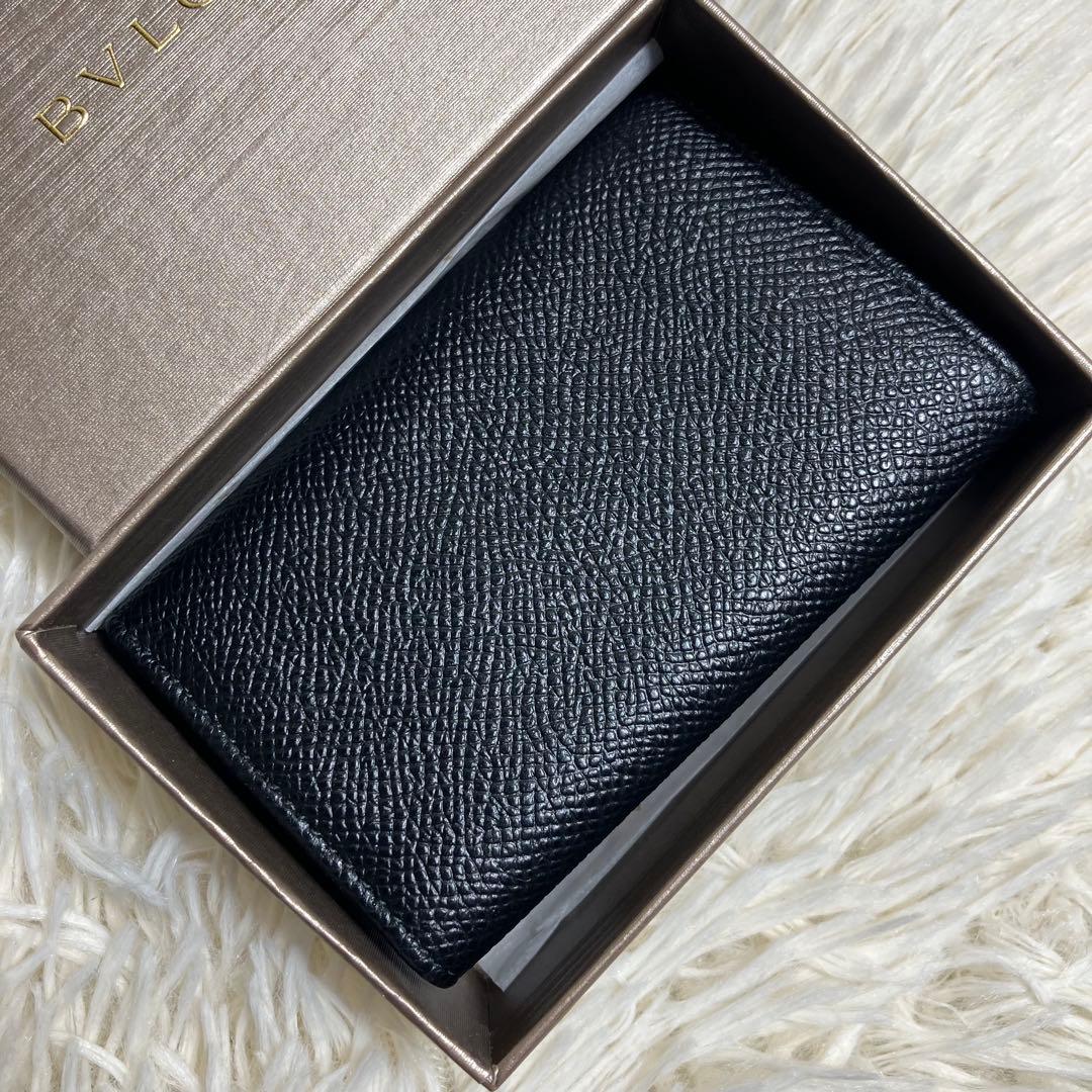 【極美品】 ブルガリ キーケース ビーゼロワン ロゴクリップ