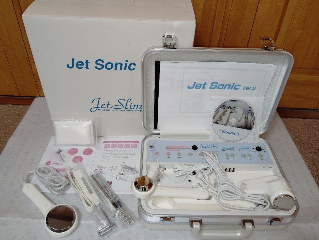 未使用個人保管■ジェットソニック3多機能美容器41万■