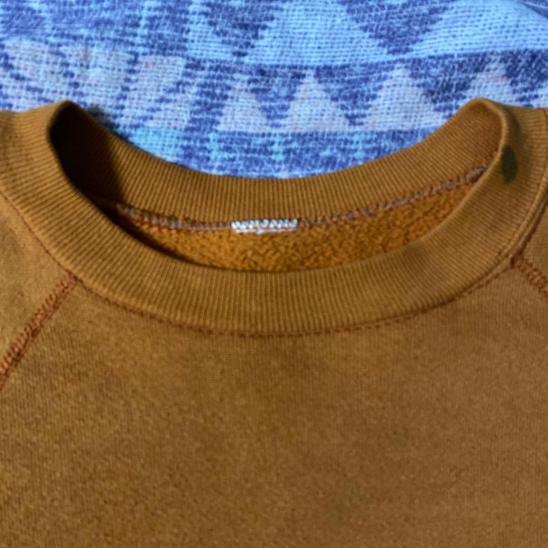 は*つ様 70s レアカラー　ブラウン　ビンテージスウェット