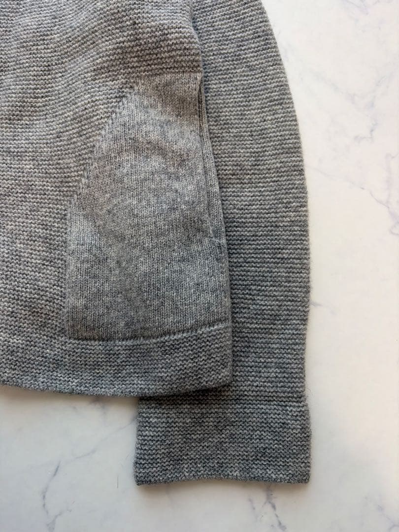 美品　ADIEU TRISTESSE 配色釦ウールカーディガン 日本製