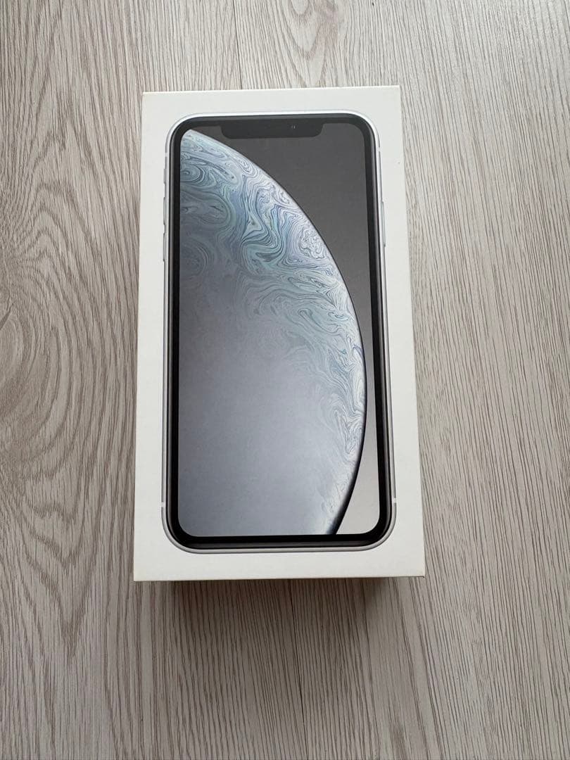 Apple iPhone XR ホワイト箱付き 128GB