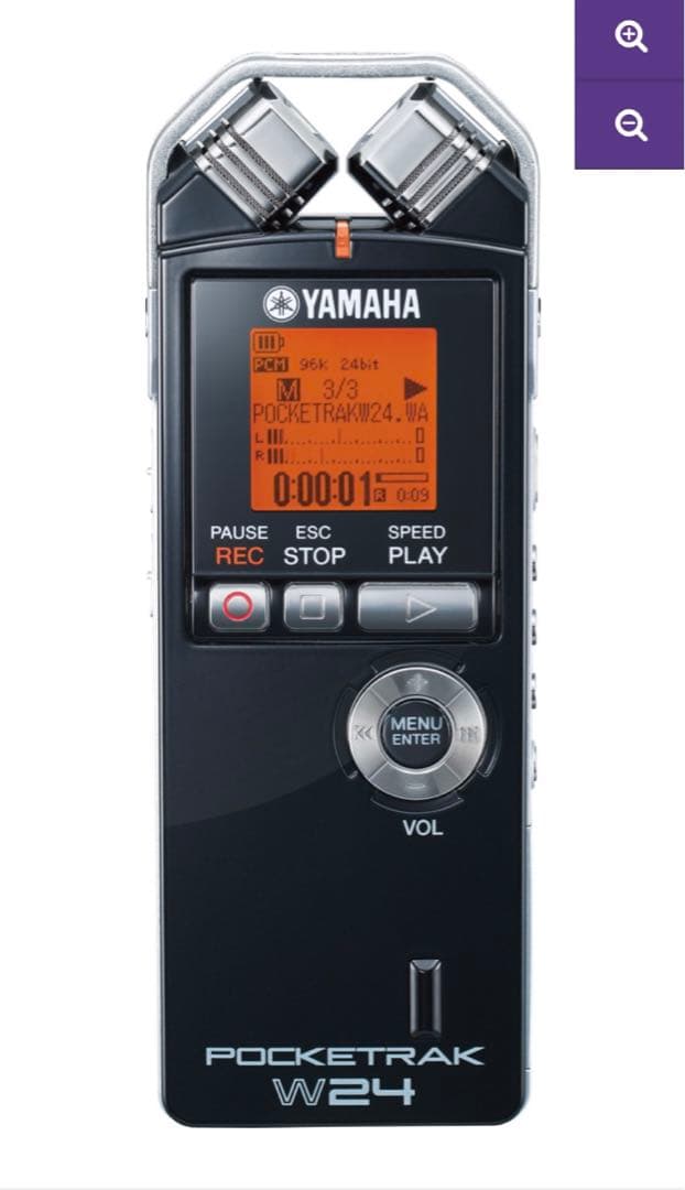 YAMAHA POCKETRAK W24 (リモコン有)