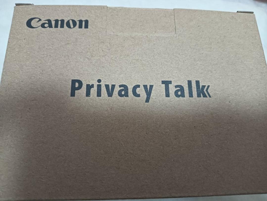 キヤノン（Canon ）装着型減音デバイス Privacy Talk新品未使用品