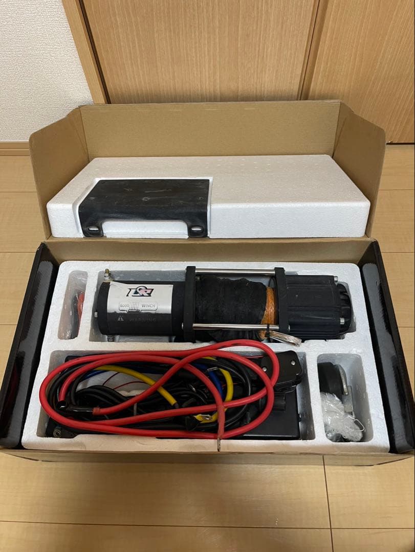 JCR6000ポンド電動ウインチ