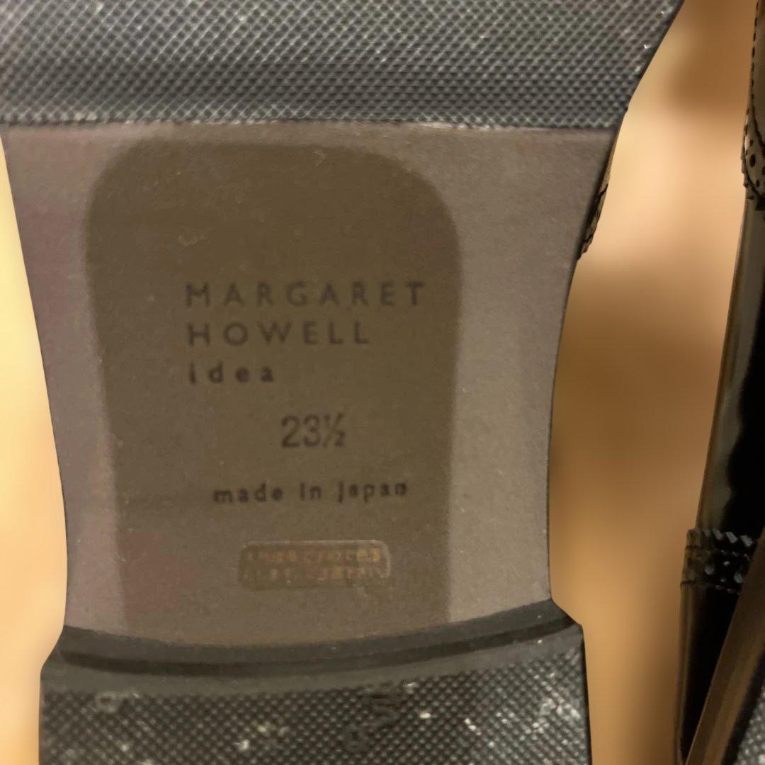 ハ*ン様 値下げ！美品！MARGARET HOWELL ブラックローファー 23