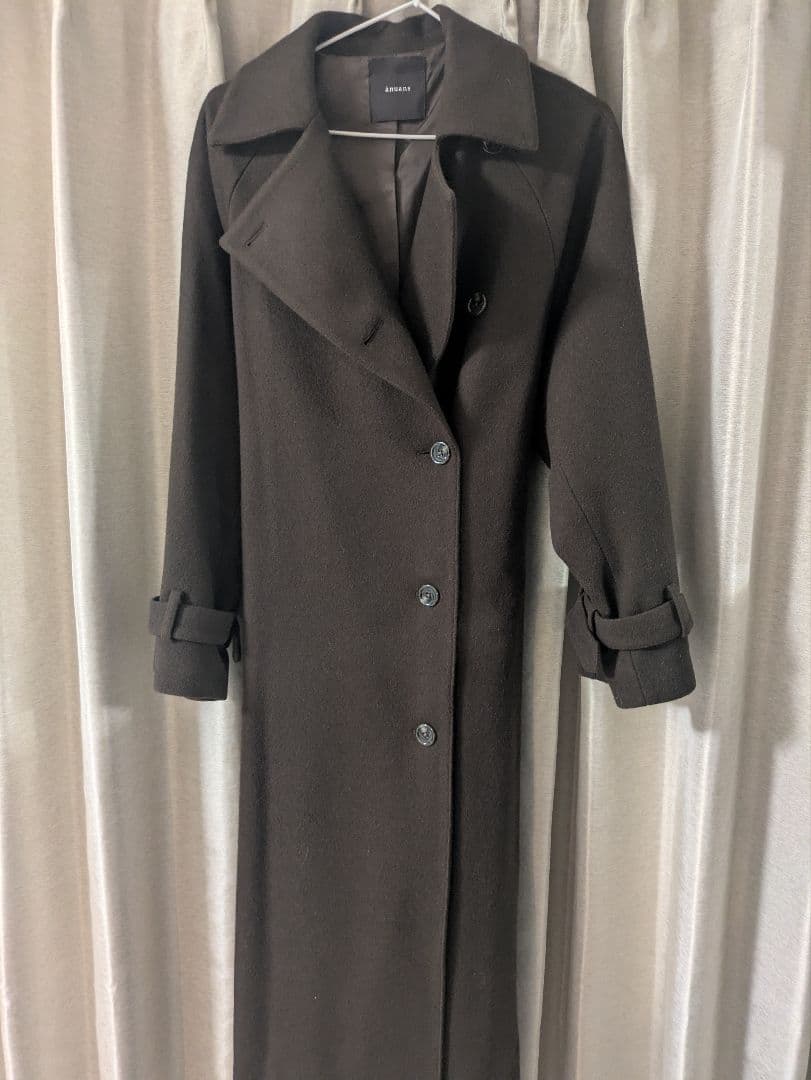 アニュアンス ウールトレンチコート