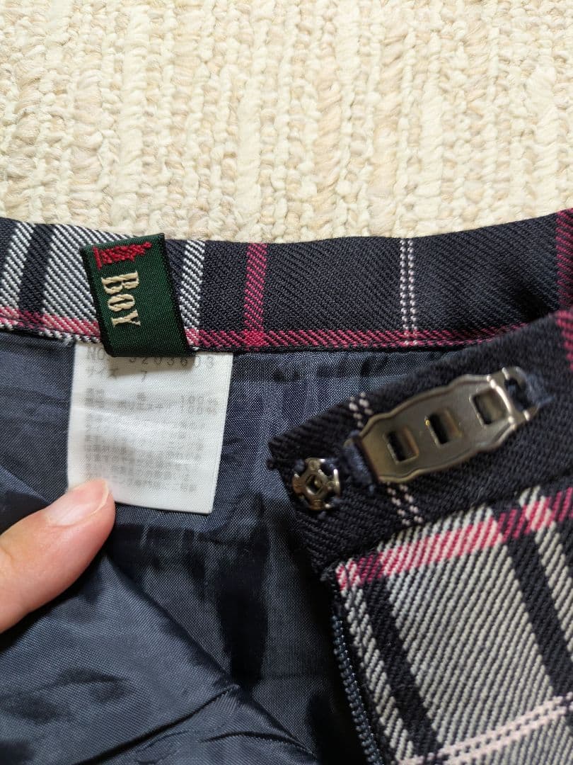 【卒業式 卒服4点セット】EASTBOY ブレザー スカート ブラウス新品