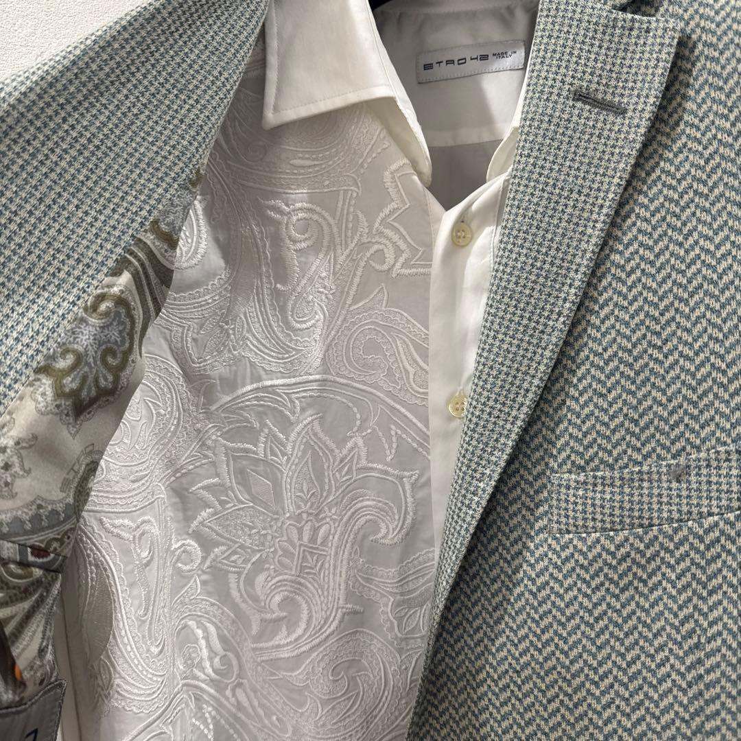 牛男ページ　　ETRO テーラードジャケット