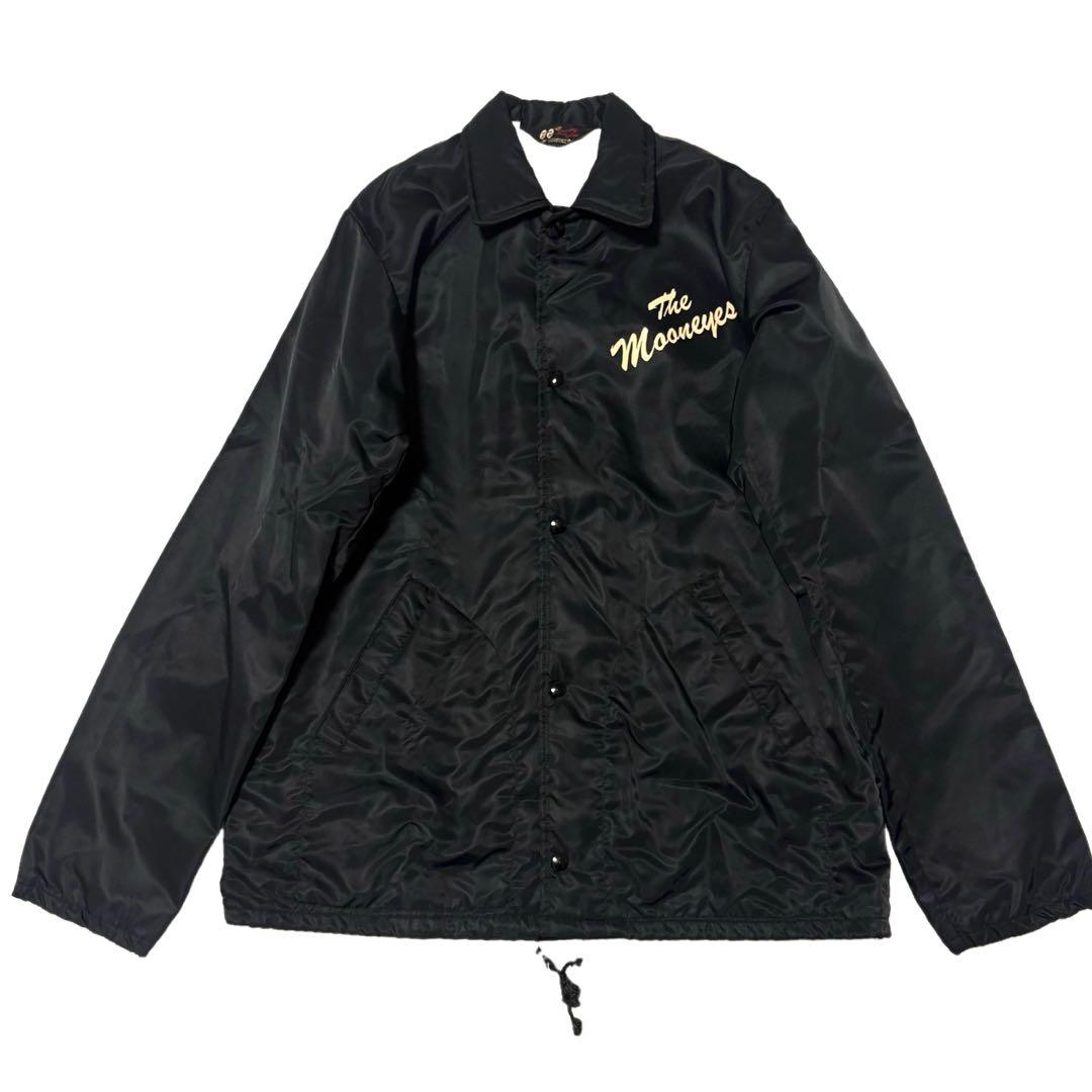 Mooneyes ムーンアイズ コーチジャケット ナイロンジャケット 黒 L
