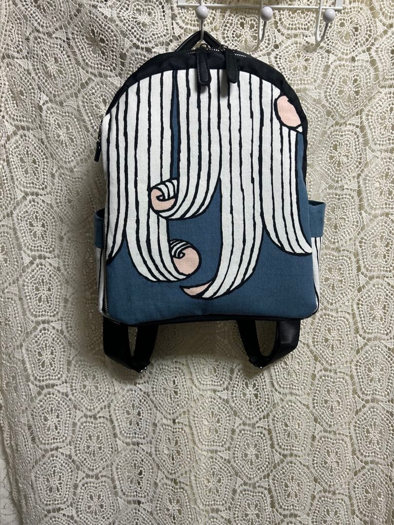 ら*う様 50808Aミナペルホネンハーフハンドメイド　撥水加工リュック