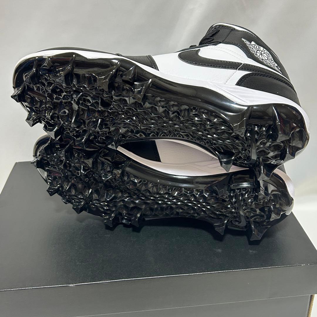 Jordan 1 Mid TD Panda　アメフト スパイク 28.0cm　Ｔ