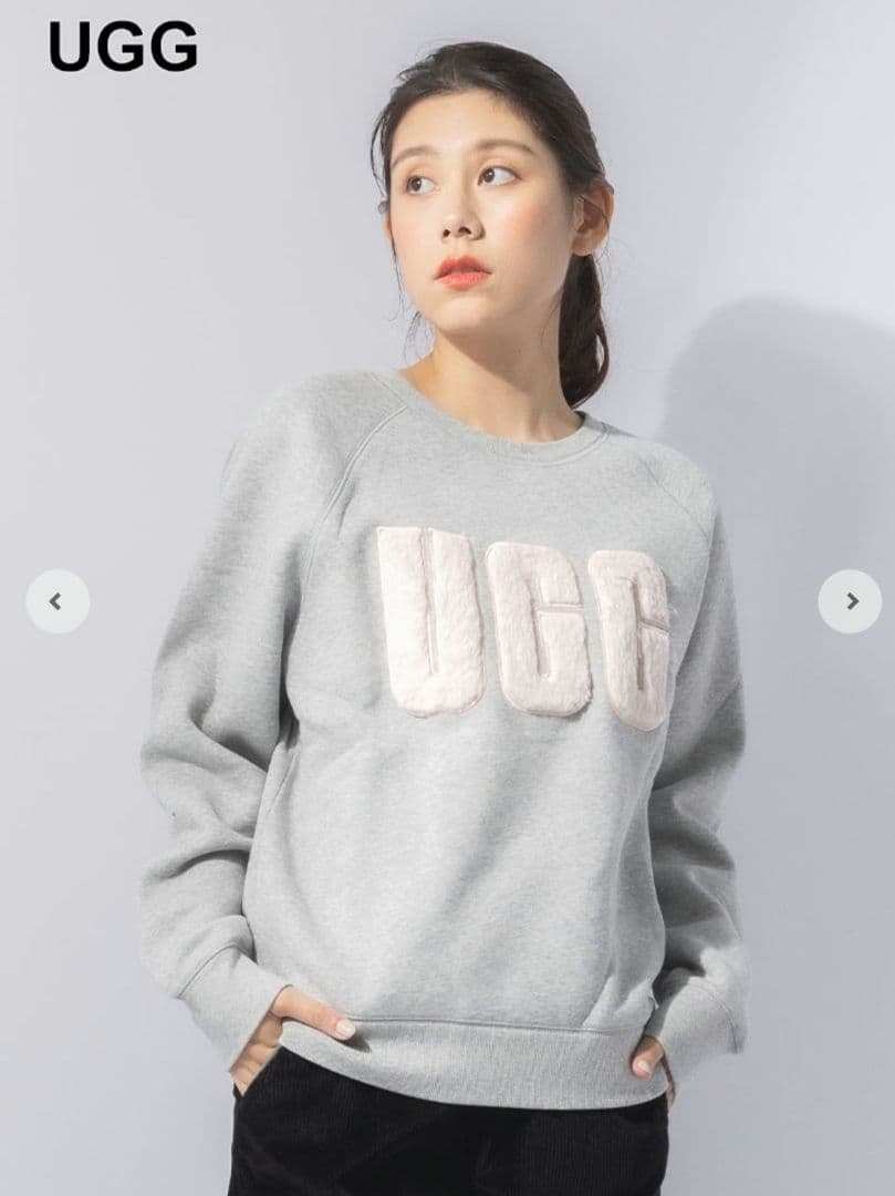 UGG グレー ロゴ スウェット